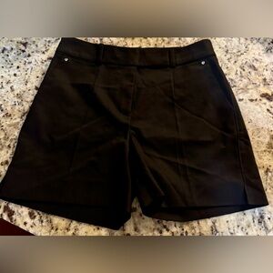 🔥🐴White House Black Market High Waist Black Shorts Size 00 Excellent Condition‼️